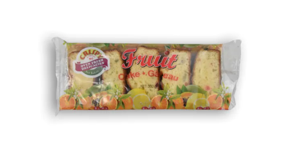 CRISPY Fruit Cake 380 GMS